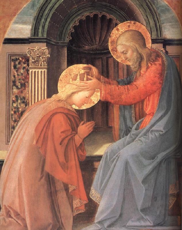 Fra Filippo Lippi Details of The Coronation of the Virgin Sweden oil painting art